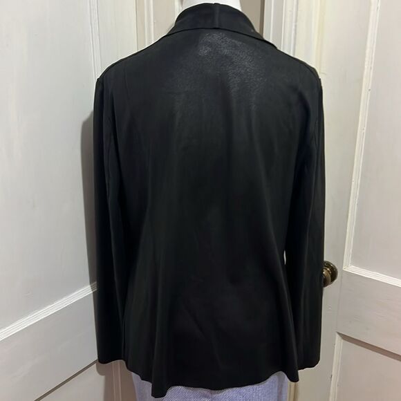 Beautiful Butter Soft Mote Black Moto Motorcycle Jacket Women's XXL - Picture 3 of 10